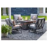 Hampton Bay 5pc Fire Pit Conversation Set