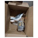 Seagull Statue, Damaged, Sold As Is Where Is, No