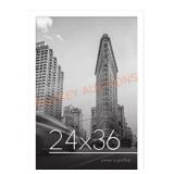Americanflat 24x36 Poster Frame in White