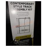 Delta shower door track kit