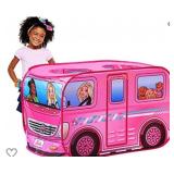 Barbie dream camper pop up tent