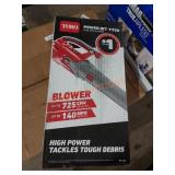 Toro electric blower