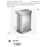 Simple human trash can