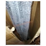 Metal frame with brackets