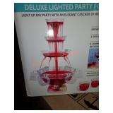 Nostalgia Lighted party fountain
