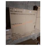 Avondale aluminum dinning table