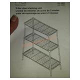 3 tier Shelving Unit