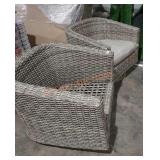 Wicker Swivel Patio Chairs