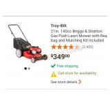 Troy-Bilt 21in. 140cc Briggs & Stratton Gas Push