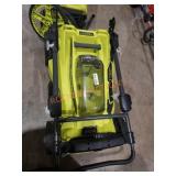 Ryobi 20 inch Brushless 40volt lawn mower