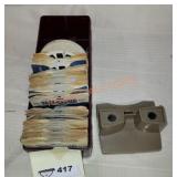 Vintage view master with reels