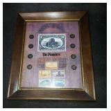 The Pioneers Wall Mercury Coin Collection