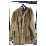 Dennis basso reversible fur jacket coat