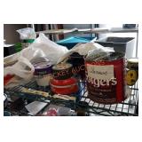 Shelf Lot, Misc. Hosehold Items