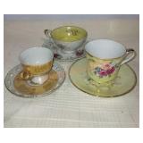 Tea cup and saucer sets