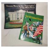 Lot of 2 vintage Americana books