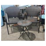 3pc Patio Chair Set