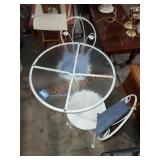 Metal Patio Bistro Set