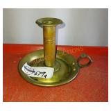 Antique Brass Candlestick Holder