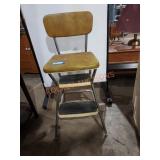 Vintage Casco kitchen step stool chair