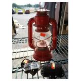 Lot of lamp and hangers