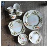 Narumi china dish and cup set