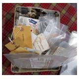 Cookie Tin full of buttons