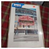 Brad Bennett signed print, Wrigley field