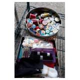 Sewing thread and notion lot