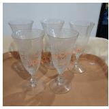 5 pc glassware set