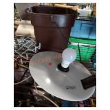 Lot, Wall Lamp, Bucket, Hanger