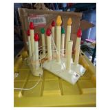 Antique Christmas Candlestick Lights