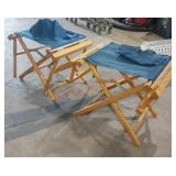 2ct Foldable Stools