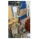 68in Brass Coat Rack