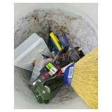 Bucket misc household items