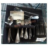 International stainless deluxe silverware/bike lot