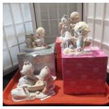 Precious Moments set of 4