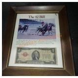 The $2 Bill Wall Money Collection