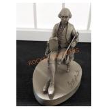 American Revolution Pewter Figurine