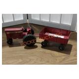 Die Cast Tractor Vintage Toy