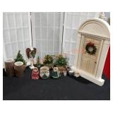 Box Lot of Christmas Decor