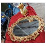 Mirror and water jug