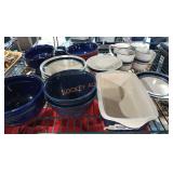 Blue dishes lot