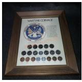 Wartime Coinage Wall Coin Collection