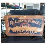 Keebler-Weyl Baking Co. Biscuit Crate