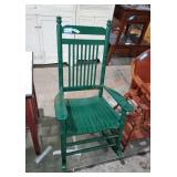 Wooden Spindle Rocking Chair