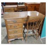 Kling Colonial Writing Desk with Chair