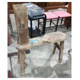 Antique Saddlers Bench