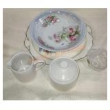 Misc lot includes princess house and Pfaltzgraff