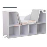 KidKraft Wooden Bookcase with Reading Nook
